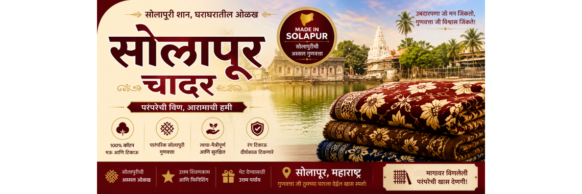 What Is Solapuri Chaddar What Is Solapuri Chaddar